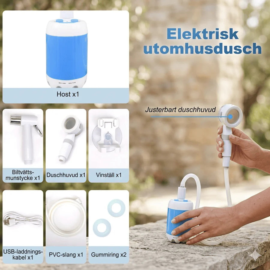 Portabel dusch