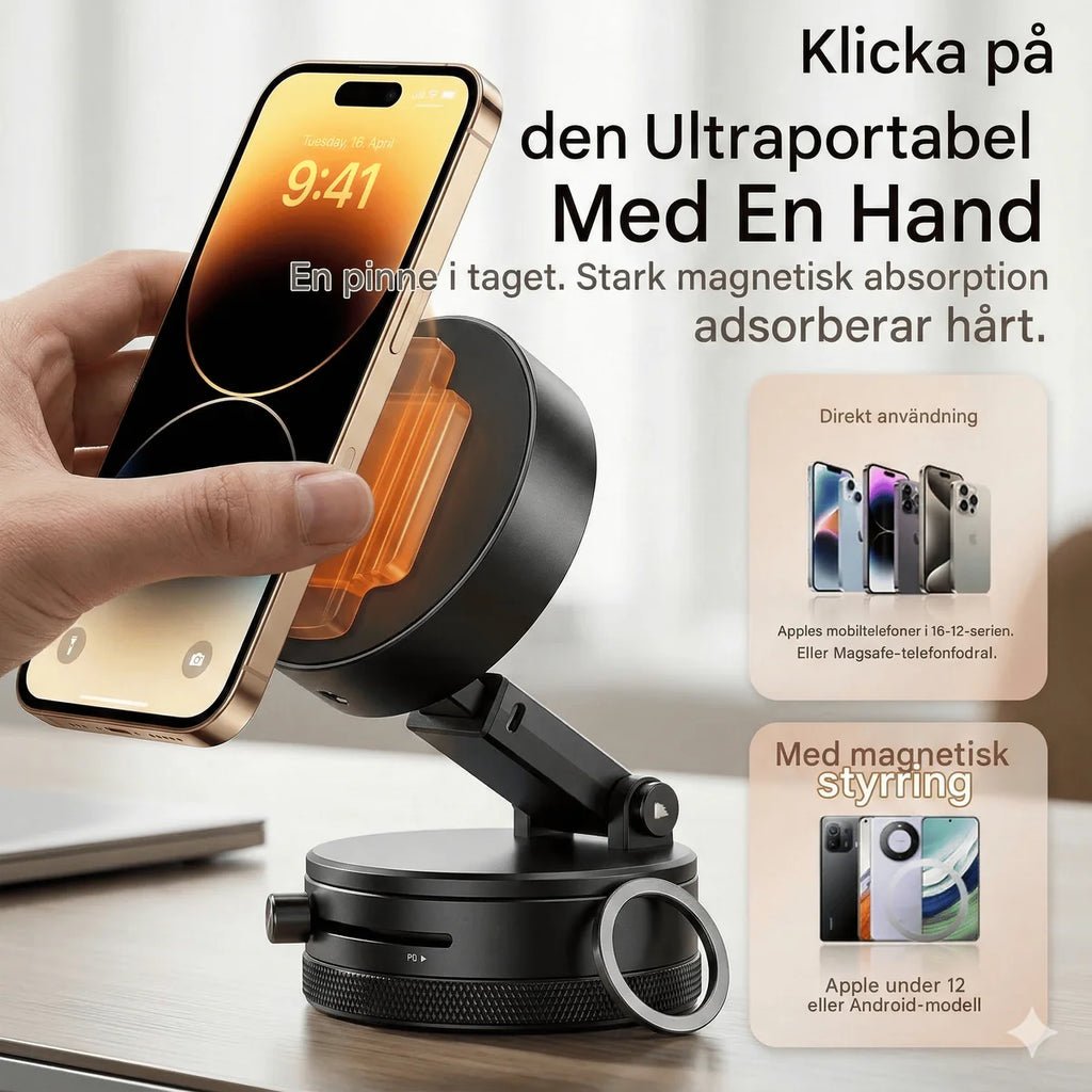 DriveMag – Magnetisk mobilhållare för bilen