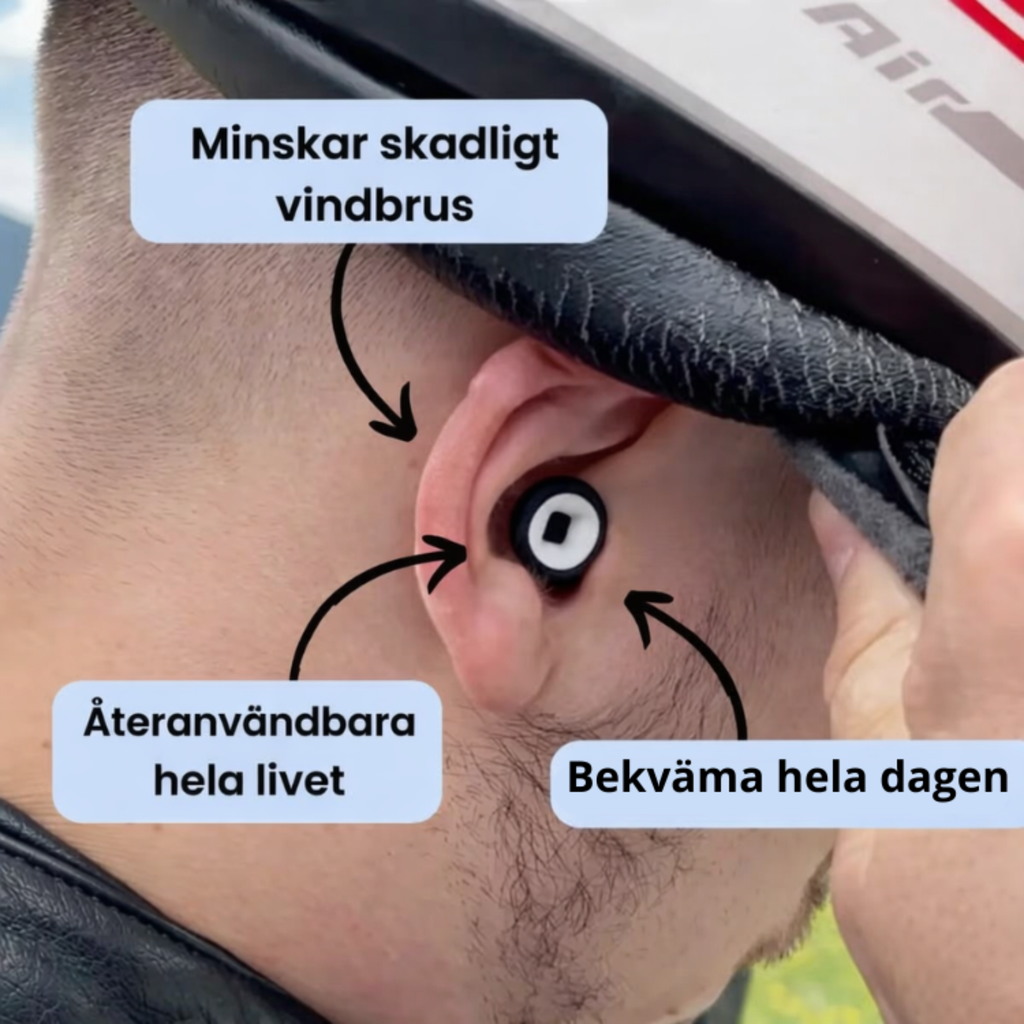 NoiseBlock  - Öronproppar för motorcyklar